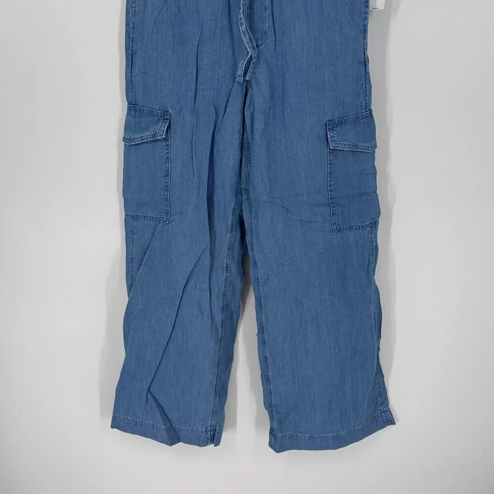 Women's GAP High Rise Cargo Jeans S - Picture 2 of 5